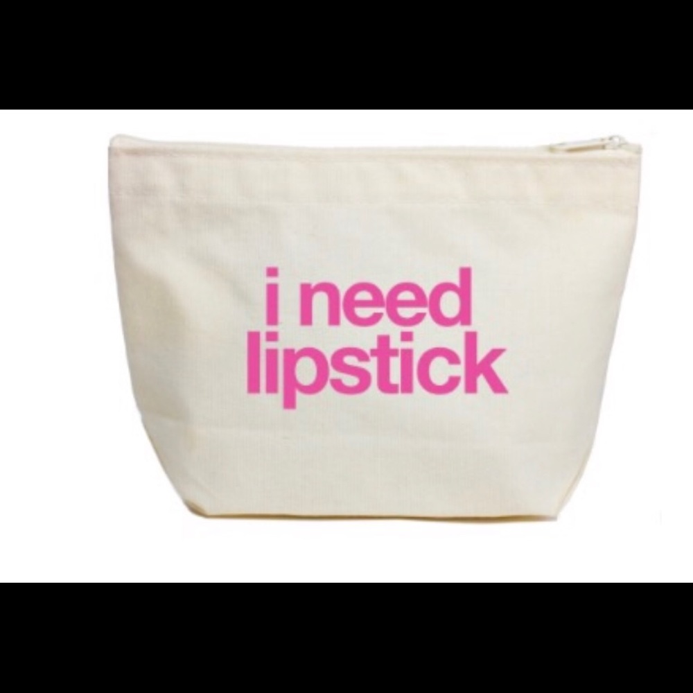 Dogeared Lipstick Cosmetic Bag